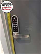 BORG Part 5000 Series DDA Lever Easicode Pro *Keypad Only* Stainless Steel