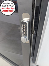 Borg BL5401 DDA ECP *Keypad Only*– AS1428.1 Compliant Flat Bar Lever – Satin Stainless