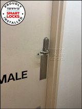 BORG Part 5000 Series Lever *Keypad Only* External Grade - Chrome Plated