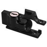 Whitco Sash Window Lock Keyed - Black