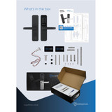 McGrath Bardon Smart Lock with Raised Buttons - Fire Rated - DDA Compliant Handles - Mortice Lock Not Included