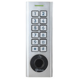 McGrath Locks RBH52 Access Control Keypad With Fingerprint and Built In WiFi, BLE, RFID and Pin Code, IP66 Rating, Silver Finish