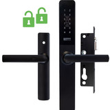 McGrath UltraSecua Digital Security Screen Door Smartlock - DUAL UNLOCK - Black
