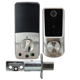 McGrath Locks Kedron Smart Deadbolt, Tempered Glass Screen with Fingerprint with 60/70mm Adjustable Bolt