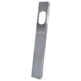 Lockton Narrow Stile External Square Plate with Cylinder Hole Only