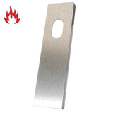 Lockton 'Wide' (Square End) External Square Plate with Cylinder Hole Only