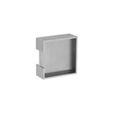 Zanda Square Flush Pull - 100 x 100 x 35mm