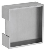 Zanda Square Flush Pull - 100 x 100 x 40mm