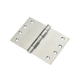 Zanda Butt Hinge, Fixed Pin - 100 x 150 x 3.5mm - Stainless Steel