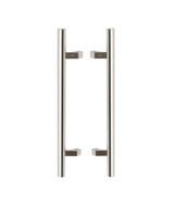 Zanda Round Offset Pull Handle 1800mm Overall length - Back to Back