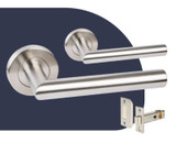 Zanda Teuila Straight Lever Passage Set Zanda Teuila Straight Lever Passage Set