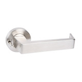 Zanda Arrow 55mm Round Rose Privacy Leverset DDA - Stainless Steel Zanda Arrow 55mm Round Rose Privacy Leverset DDA - Stainless Steel