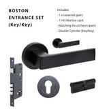 Zanda Boston Entrance Set - 70mm Key/Key Zanda Boston Entrance Set - 70mm Key/Key