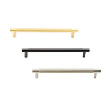 Zanda Zurich Knurled Cabinet Handle 160mm