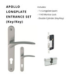 Zanda Apollo LongPlate Entrance 60 Key/Key Zanda Apollo LongPlate Entrance 60 Key/Key