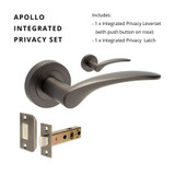 Zanda Apollo Privacy Integrated Latch Zanda Apollo Privacy Integrated Latch