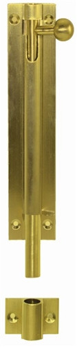 Superior Brass Barrel Bolt 25mm Throw 100mm