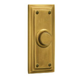 Superior Brass Bell Plate Edged 85x38mm