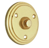 Superior Brass Bell Plate Edged Round 67mm