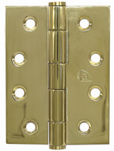 Superior Brass Butt Hinge Loose Pin 100x60x2mm Brass