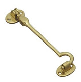 Superior Brass Cabin Hook & Catch 150mm