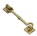 Superior Brass Cabin Hook & Eye 100mm