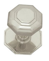 Superior Brass Centre Door Knob 75mm - Polished Chrome