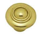 Superior Brass Cupboard Knob Dome Per 2 38mm - Polished Brass