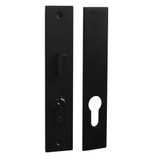 Superior Brass Escutcheon & Snib 155x30mm myLK