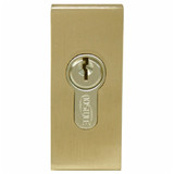 Superior Brass Euro Escutcheon Rectangle 70x30mm