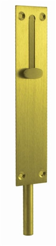 Superior Brass Flush Barrel Bolt 100mm