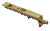 Superior Brass Flush Bolt 105mm - Polished Brass