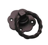 Superior Brass Gate Ring Iron - Black 38mm