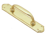 Superior Brass Handle 200x47mm - Polished Brass