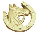 Superior Brass Horse Knocker 125mm