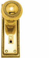 Superior Brass Knob 57mm Privacy 150x50mm (4056P)