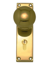 Superior Brass Knob Latch Passage 150x42mm