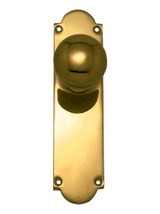 Superior Brass Knob Latch Passage 200x50mm