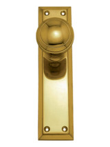 Superior Brass Knob Latch Stepped Passage 50mm