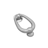 Superior Brass Knocker Oval 110x85mm - Polished Chrome