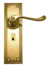 Superior Brass Lever 40 57mm Privacy 50mm