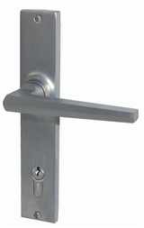 Austyle Narrow Lever Sets (Entrance 85mm) 200x36mm - Satin Chrome