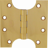 Superior Brass Parliament Hinge - Pairice Per 2 100x125x3mm - Polished Brass