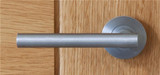 Builders Choice Passage Lever Privacy 52mm - Satin Chrome (43549)