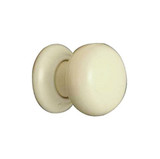 Superior Brass Porcelain Knob Ivory Per 2 50mm Ivory