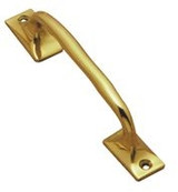 Superior Brass Pull Handle Victorian 150mm