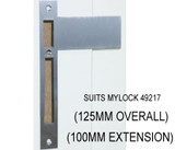 Superior Brass Striker Plate Roller Lock 125mm