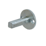 Superior Brass Tailor Spindle Threaded - Polished Brass