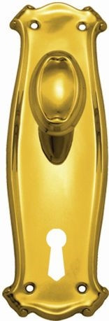 Superior Brass Knob Set for 57mm Sash Locks 7 - Polished Brass (7152K)
