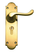 Superior Brass Lever Entrance A 47.6mm Euro 50mm